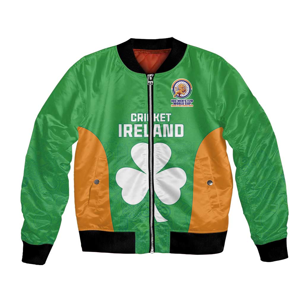 Custom Ireland Cricket Spirit 2026 Bomber Jacket World T20 Edition - Wonder Print Shop
