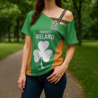 Custom Ireland Cricket Spirit 2026 Cross Shoulder Shirt World T20 Edition - Wonder Print Shop