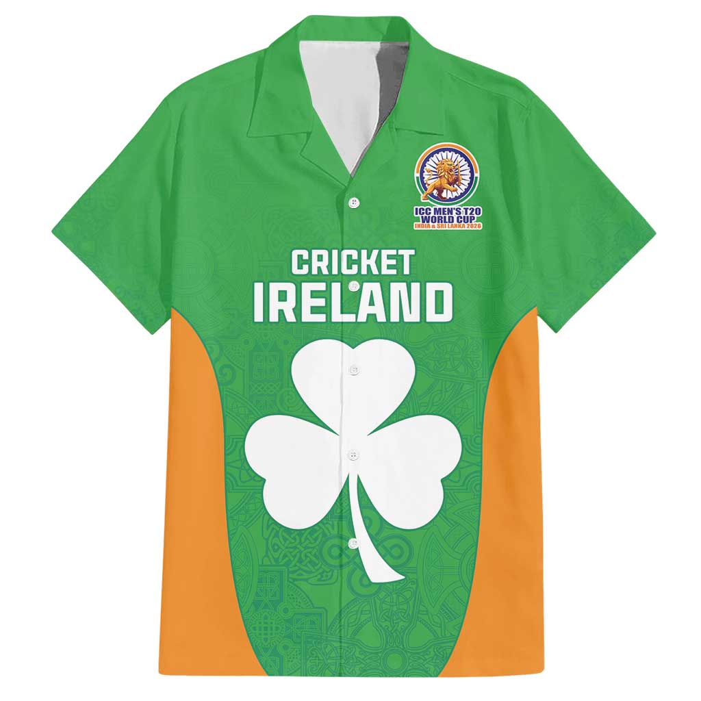 Custom Ireland Cricket Spirit 2026 Hawaiian Shirt World T20 Edition - Wonder Print Shop