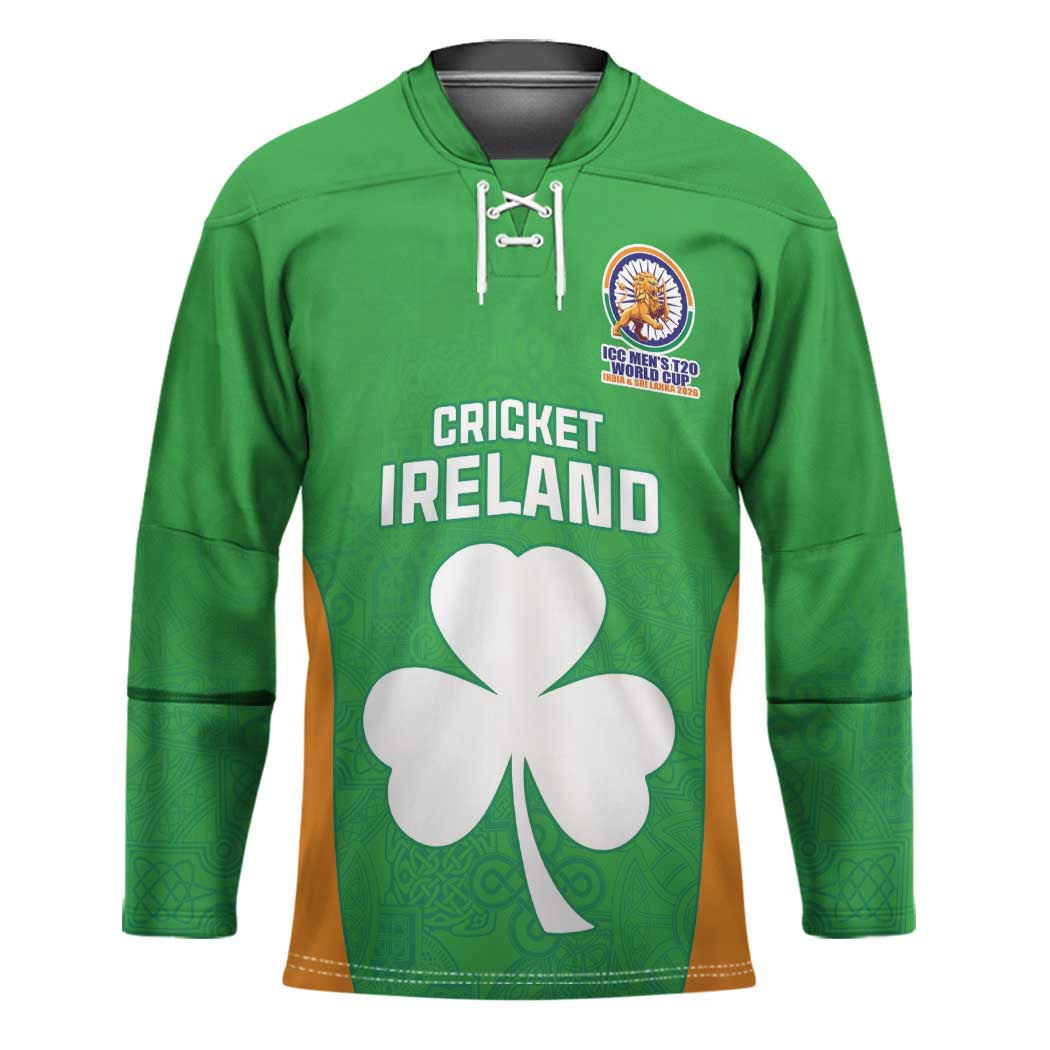 Custom Ireland Cricket Spirit 2026 Hockey Jersey World T20 Edition - Wonder Print Shop