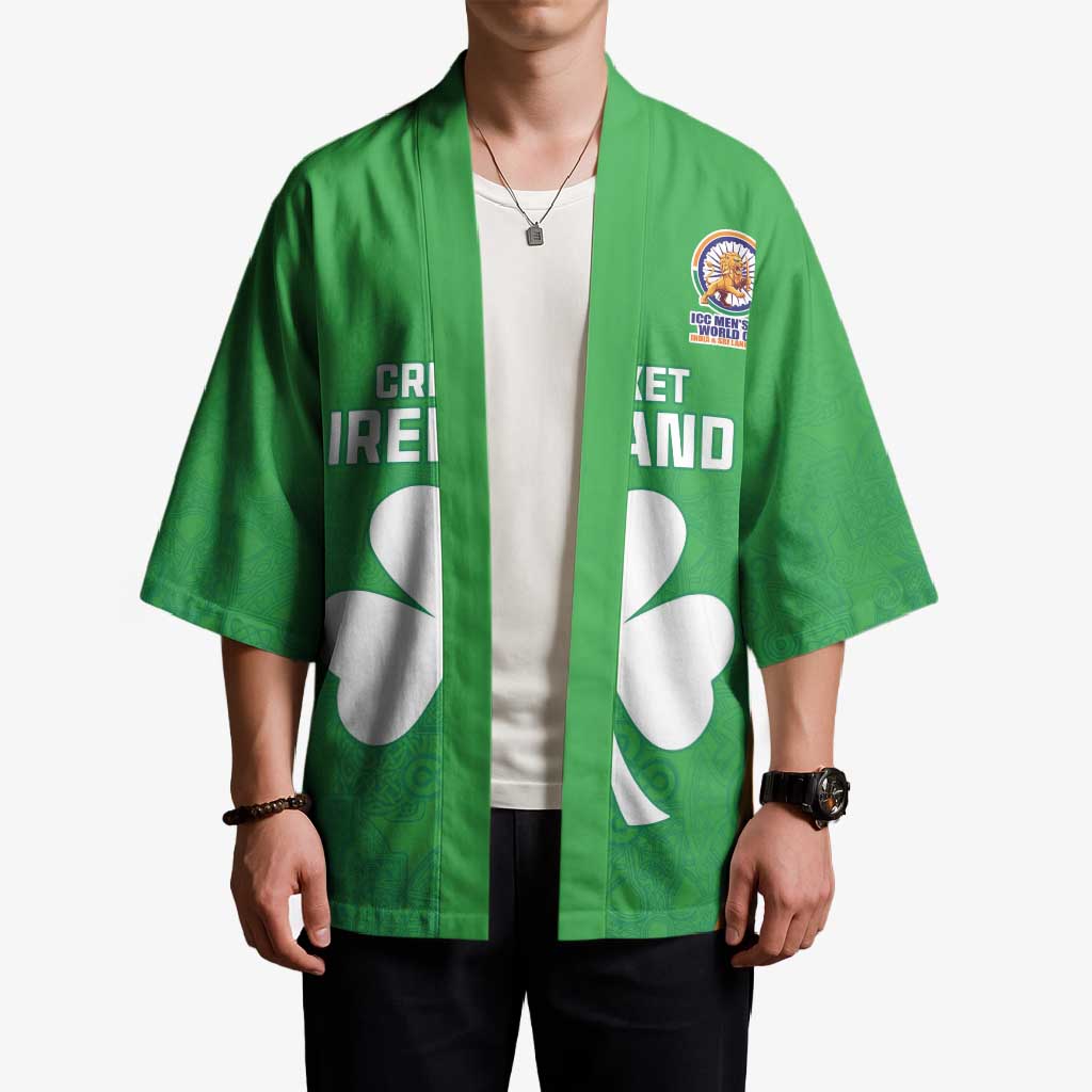 Custom Ireland Cricket Spirit 2026 Kimono World T20 Edition - Wonder Print Shop