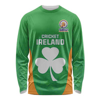 Custom Ireland Cricket Spirit 2026 Long Sleeve Shirt World T20 Edition - Wonder Print Shop