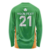 Custom Ireland Cricket Spirit 2026 Long Sleeve Shirt World T20 Edition - Wonder Print Shop