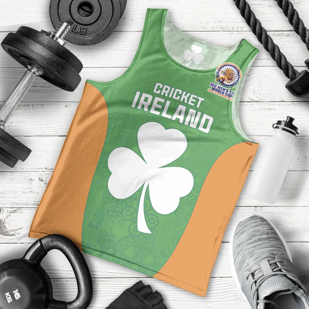 Custom Ireland Cricket Spirit 2026 Men Tank Top World T20 Edition - Wonder Print Shop