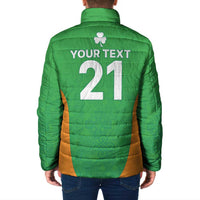 Custom Ireland Cricket Spirit 2026 Padded Jacket World T20 Edition - Wonder Print Shop