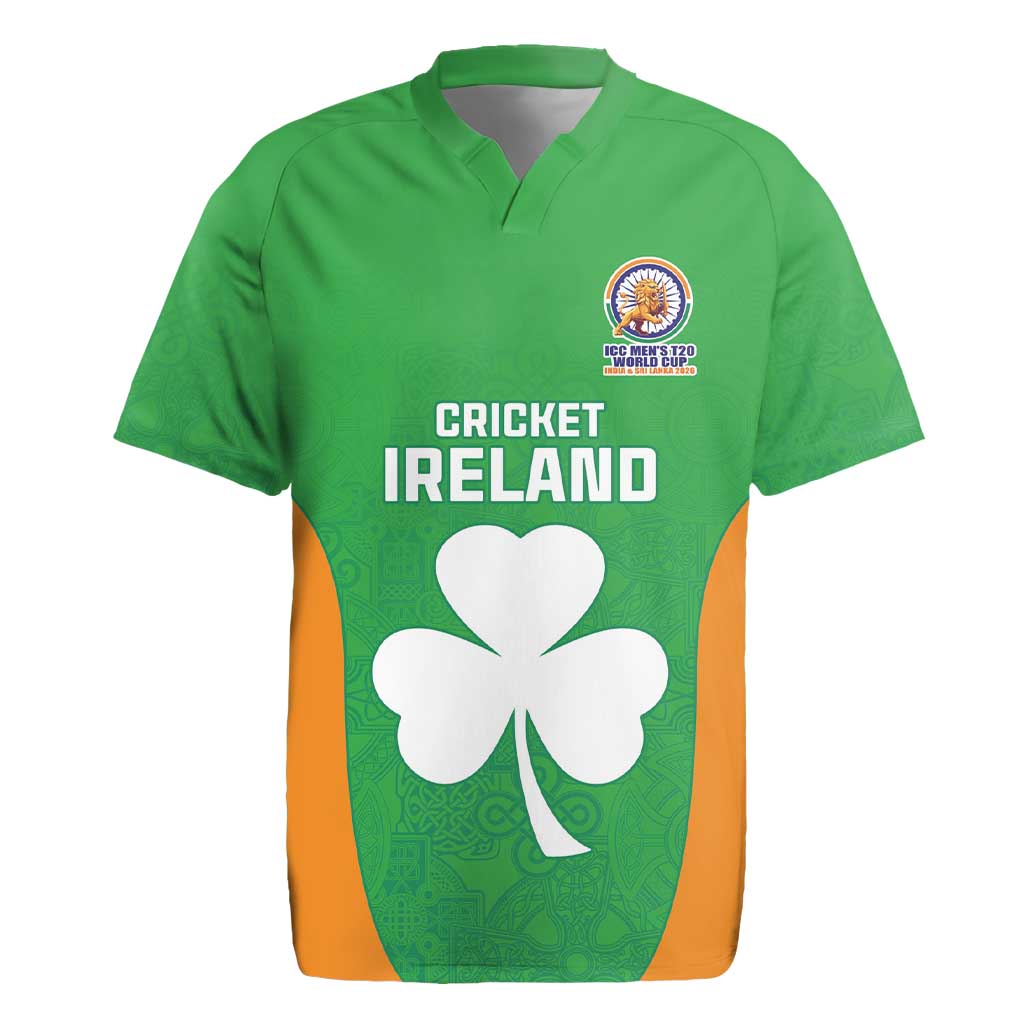 Custom Ireland Cricket Spirit 2026 Rugby Jersey World T20 Edition - Wonder Print Shop