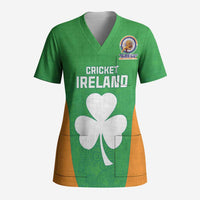 Custom Ireland Cricket Spirit 2026 Scrub Top World T20 Edition - Wonder Print Shop