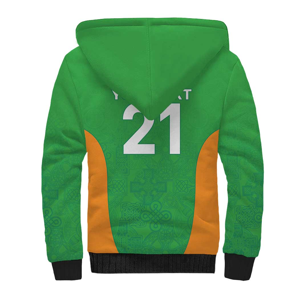 Custom Ireland Cricket Spirit 2026 Sherpa Hoodie World T20 Edition - Wonder Print Shop