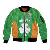 Custom Ireland Cricket Spirit 2026 Sleeve Zip Bomber Jacket World T20 Edition - Wonder Print Shop