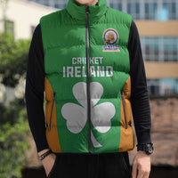 Custom Ireland Cricket Spirit 2026 Sleeveless Puffer Jacket World T20 Edition - Wonder Print Shop