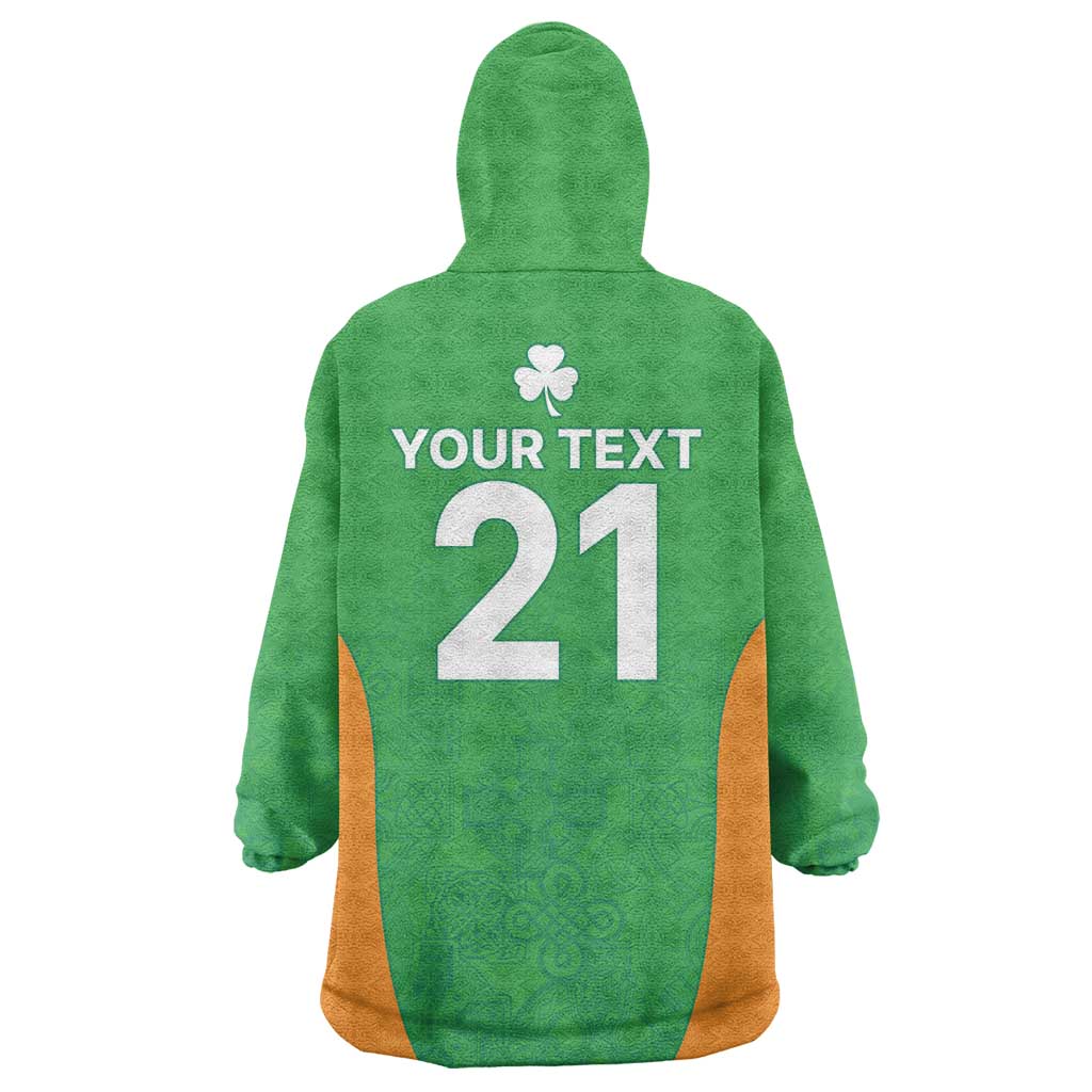 Custom Ireland Cricket Spirit 2026 Wearable Blanket Hoodie World T20 Edition - Wonder Print Shop