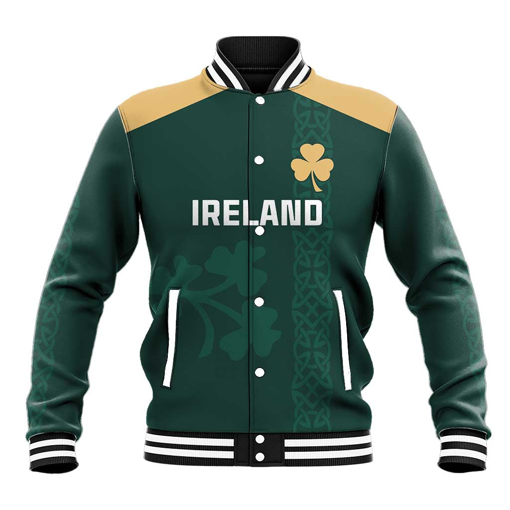 Custom Ireland World Cup Retro 2024 Baseball Jacket - Wonder Print Shop