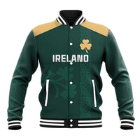 Custom Ireland World Cup Retro 2024 Baseball Jacket - Wonder Print Shop