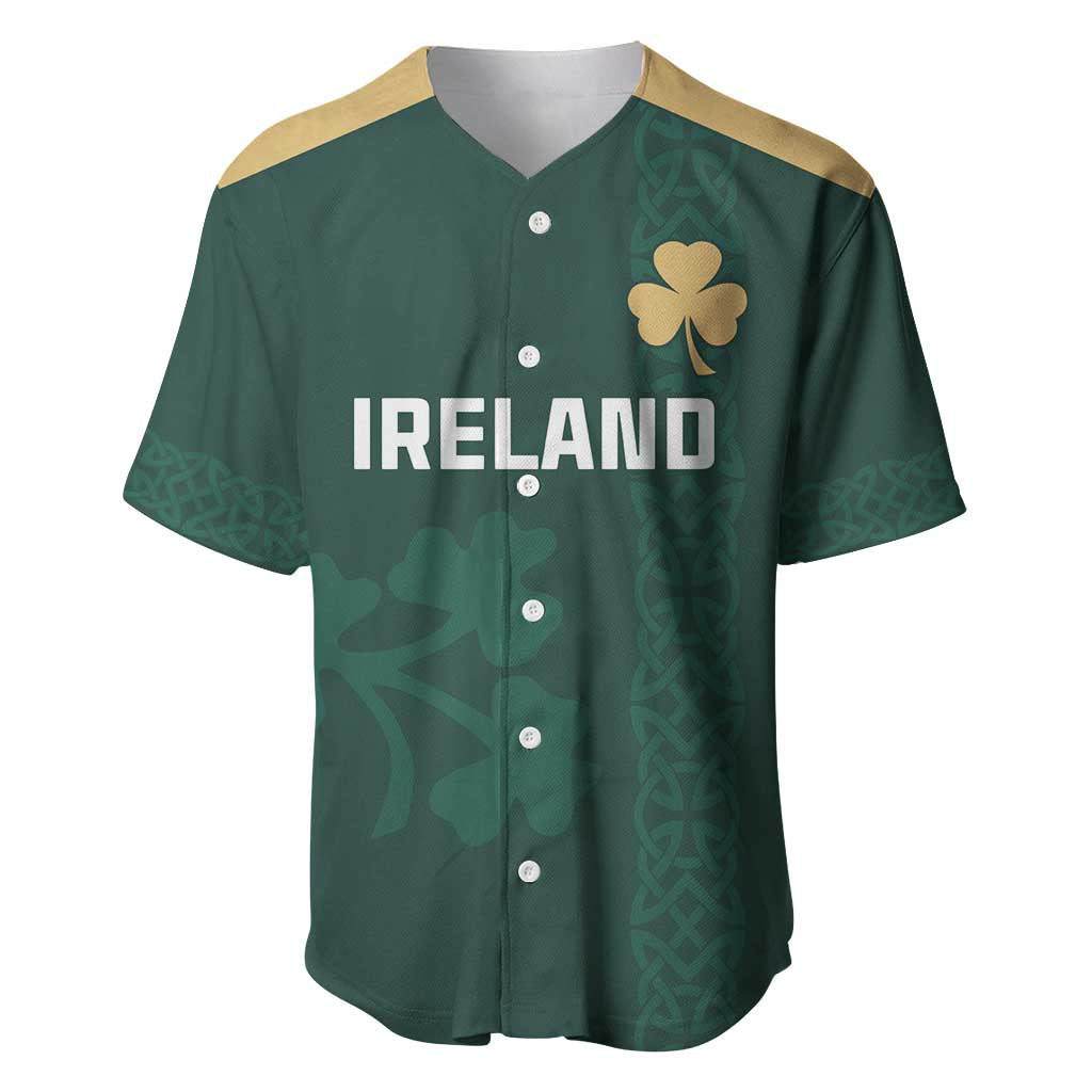 Custom Ireland World Cup Retro 2024 Baseball Jersey - Wonder Print Shop