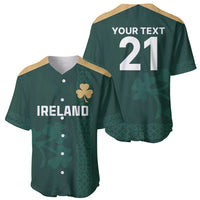 Custom Ireland World Cup Retro 2024 Baseball Jersey - Wonder Print Shop