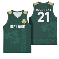 Custom Ireland World Cup Retro 2024 Basketball Jersey - Wonder Print Shop