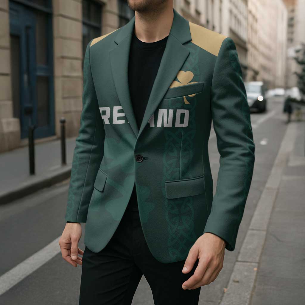Custom Ireland World Cup Retro 2024 Blazer - Wonder Print Shop