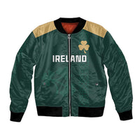 Custom Ireland World Cup Retro 2024 Bomber Jacket - Wonder Print Shop