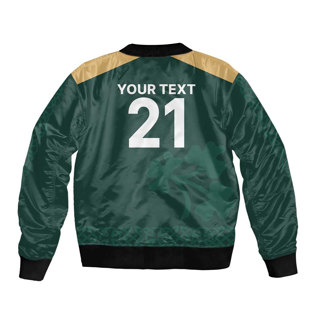 Custom Ireland World Cup Retro 2024 Bomber Jacket - Wonder Print Shop