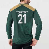Custom Ireland World Cup Retro 2024 Button Sweatshirt - Wonder Print Shop