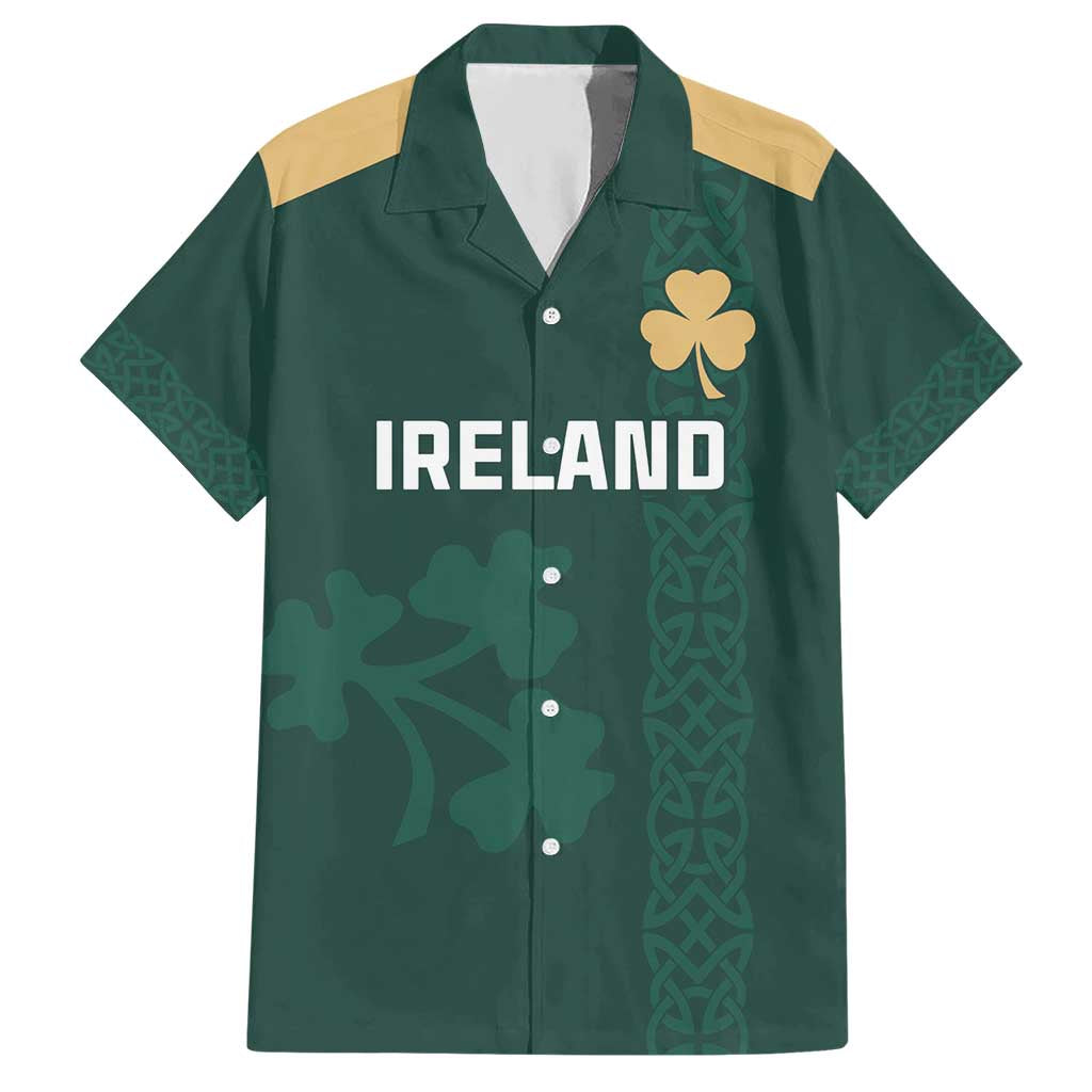 Custom Ireland World Cup Retro 2024 Hawaiian Shirt - Wonder Print Shop