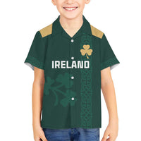 Custom Ireland World Cup Retro 2024 Kid Hawaiian Shirt - Wonder Print Shop