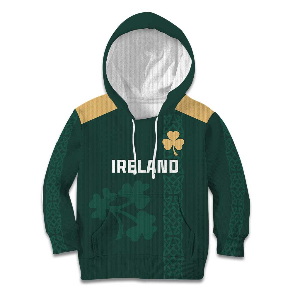 Custom Ireland World Cup Retro 2024 Kid Hoodie - Wonder Print Shop