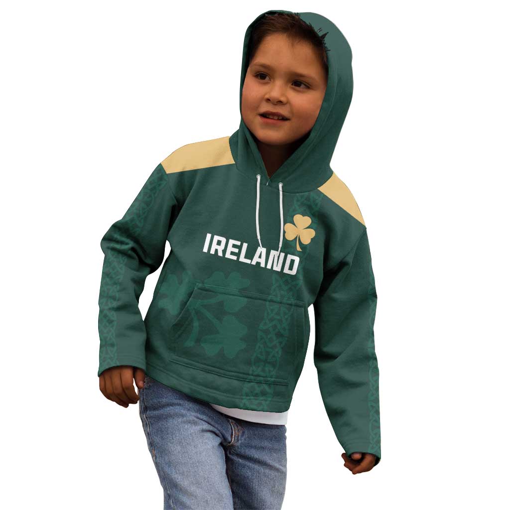 Custom Ireland World Cup Retro 2024 Kid Hoodie - Wonder Print Shop
