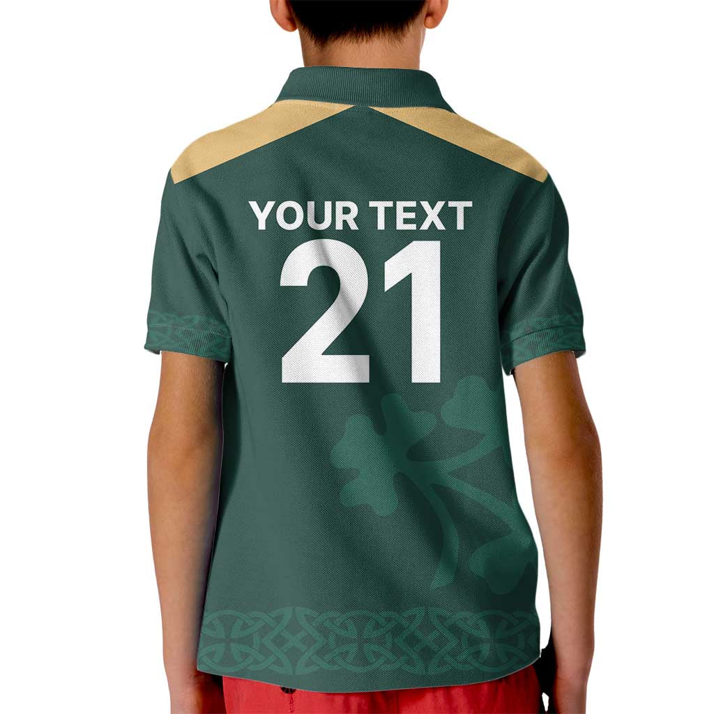 Custom Ireland World Cup Retro 2024 Kid Polo Shirt - Wonder Print Shop