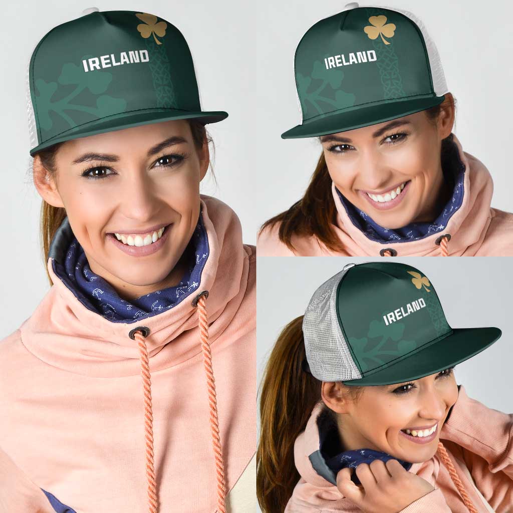 Ireland World Cup Retro 2024 Mesh Trucker Cap - Wonder Print Shop