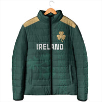 Custom Ireland World Cup Retro 2024 Padded Jacket - Wonder Print Shop