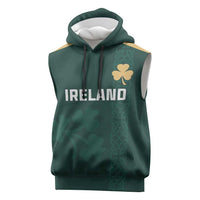 Custom Ireland World Cup Retro 2024 Sleeveless Hoodie - Wonder Print Shop