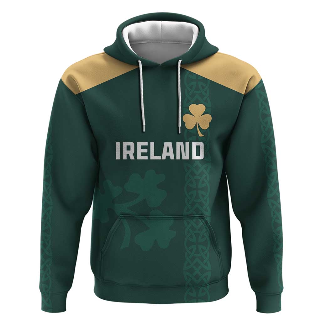 Custom Ireland World Cup Retro 2024 Zip Hoodie - Wonder Print Shop