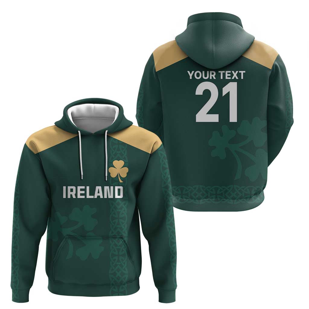 Custom Ireland World Cup Retro 2024 Zip Hoodie - Wonder Print Shop