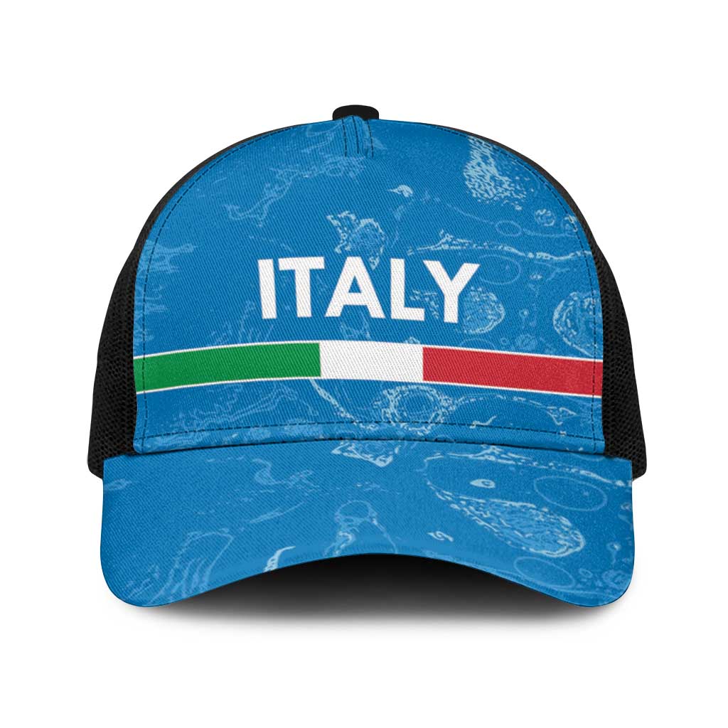 Italy Cricket Spirit 2026 Baseball Net Cap World T20 Edition - Wonder Print Shop