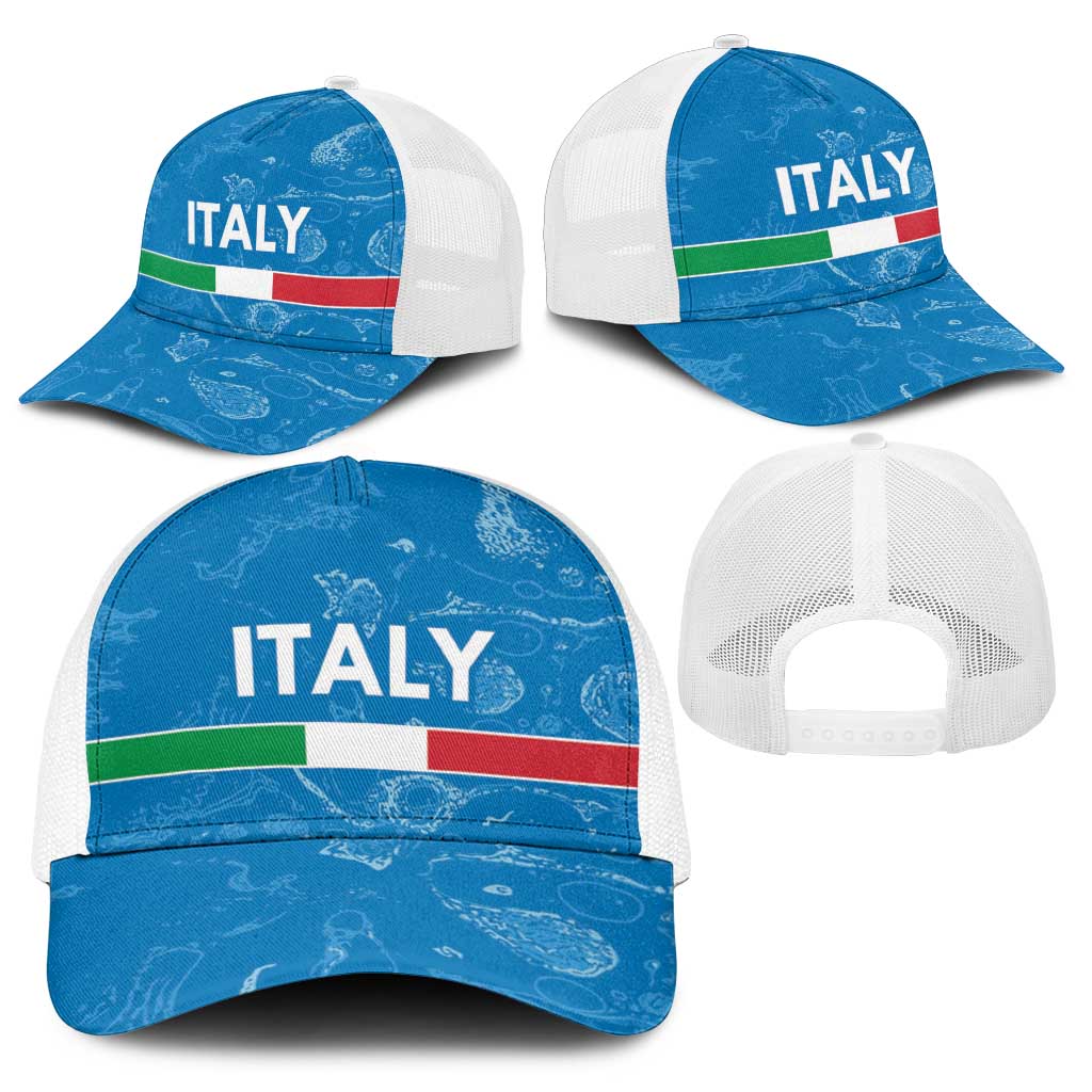 Italy Cricket Spirit 2026 Baseball Net Cap World T20 Edition - Wonder Print Shop