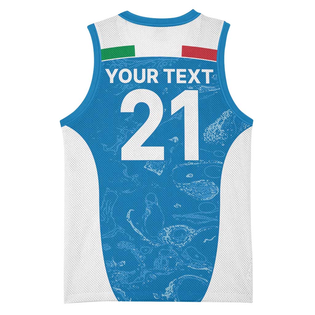 Custom Italy Cricket Spirit 2026 Basketball Jersey World T20 Edition - Wonder Print Shop