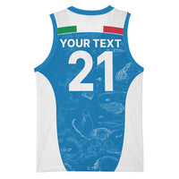 Custom Italy Cricket Spirit 2026 Basketball Jersey World T20 Edition - Wonder Print Shop