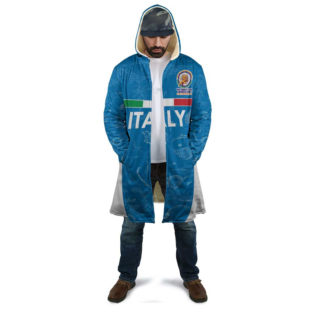 Custom Italy Cricket Spirit 2026 Cloak World T20 Edition - Wonder Print Shop
