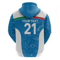 Custom Italy Cricket Spirit 2026 Hoodie World T20 Edition - Wonder Print Shop