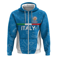 Custom Italy Cricket Spirit 2026 Hoodie World T20 Edition - Wonder Print Shop