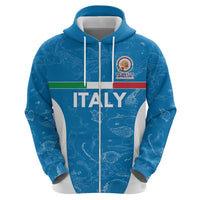 Custom Italy Cricket Spirit 2026 Hoodie World T20 Edition - Wonder Print Shop