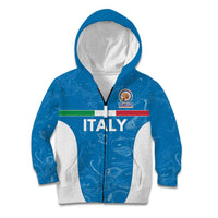 Custom Italy Cricket Spirit 2026 Kid Hoodie World T20 Edition - Wonder Print Shop