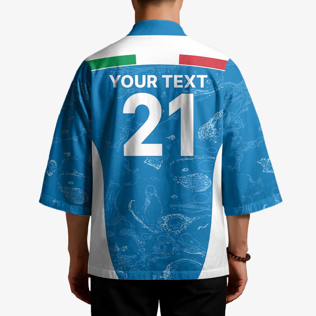 Custom Italy Cricket Spirit 2026 Kimono World T20 Edition - Wonder Print Shop