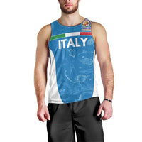 Custom Italy Cricket Spirit 2026 Men Tank Top World T20 Edition - Wonder Print Shop