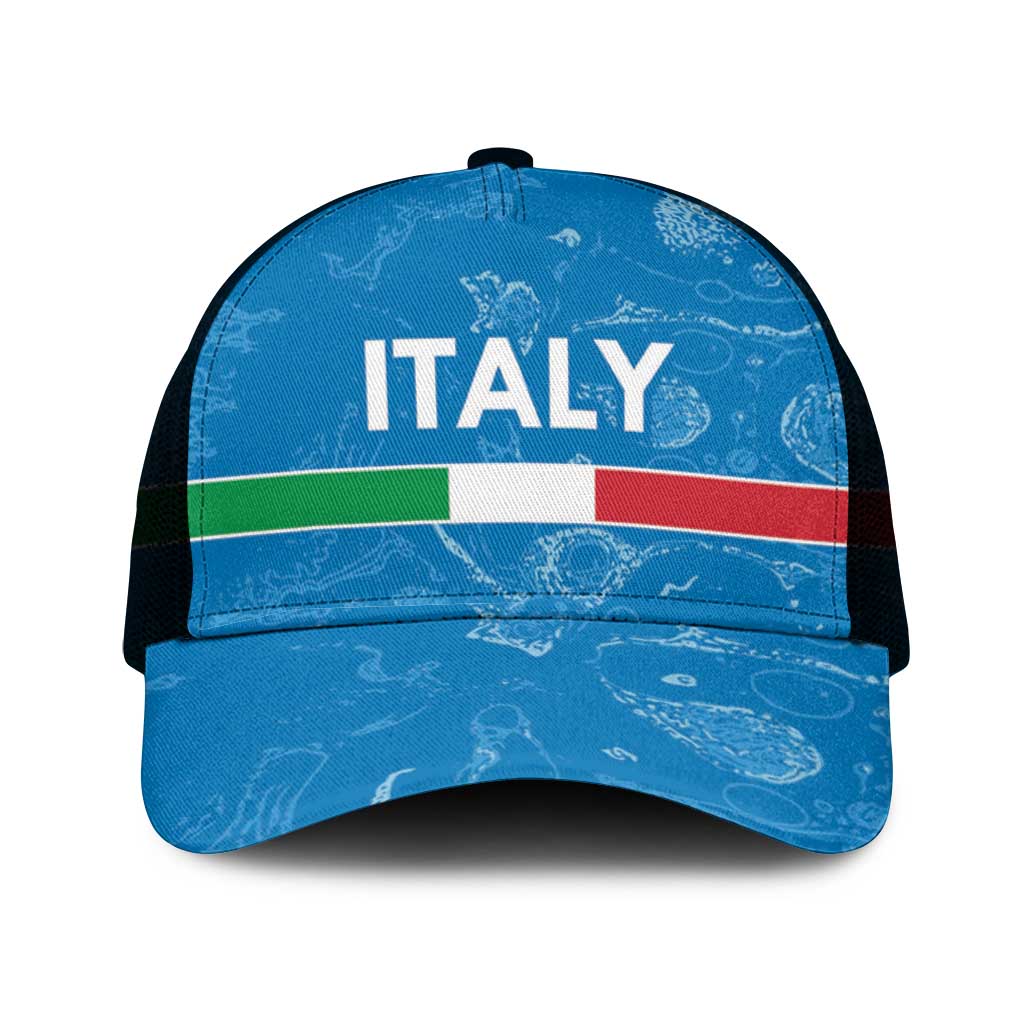 Italy Cricket Spirit 2026 Mesh Trucker Cap World T20 Edition - Wonder Print Shop