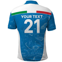 Custom Italy Cricket Spirit 2026 Polo Shirt World T20 Edition - Wonder Print Shop