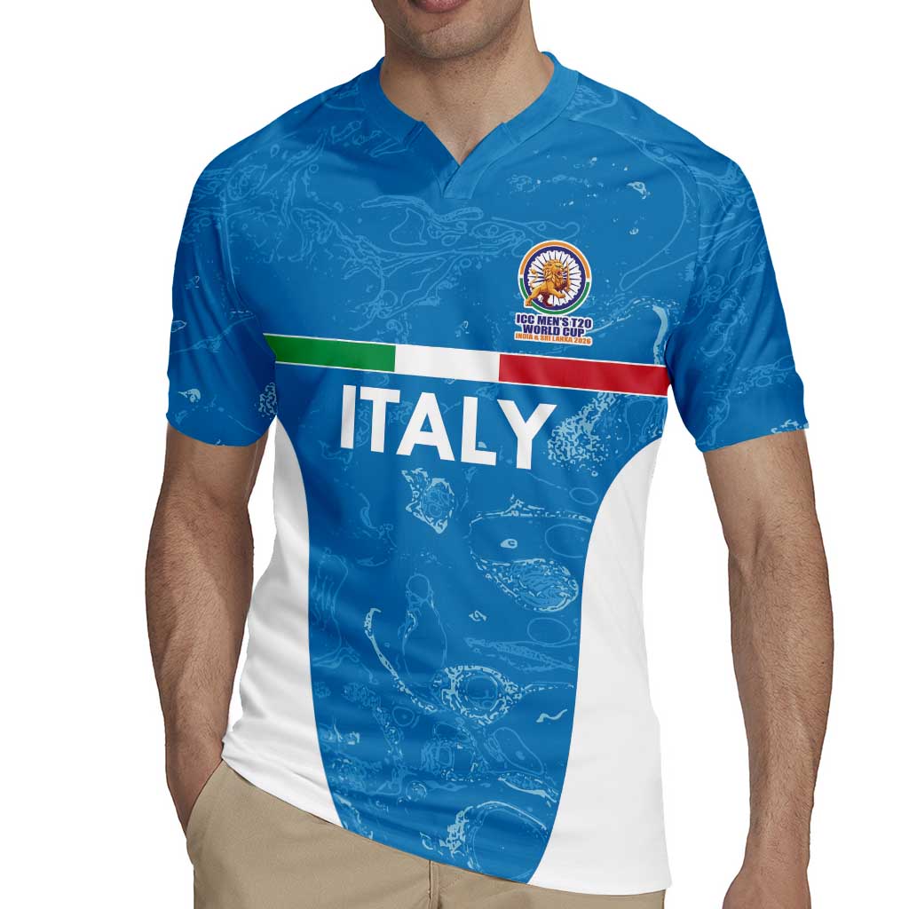 Custom Italy Cricket Spirit 2026 Rugby Jersey World T20 Edition - Wonder Print Shop