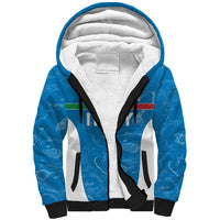 Custom Italy Cricket Spirit 2026 Sherpa Hoodie World T20 Edition - Wonder Print Shop