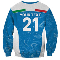 Custom Italy Cricket Spirit 2026 Sweatshirt World T20 Edition - Wonder Print Shop